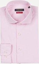 Steppin' Out Spring 2021  Regular Fit Cutaway Shirt Mannen - Regular Fit - Katoen - Roze (40)