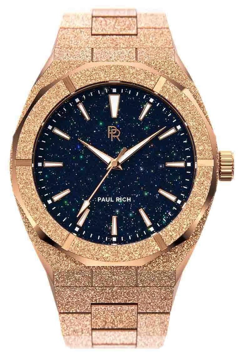 Paul Rich Frosted Star Dust Rose Gold FSD04-42 horloge 42 mm