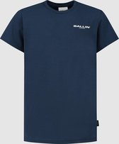 Ballin Amsterdam -  Jongens Slim Fit   T-shirt  - Blauw - Maat 176