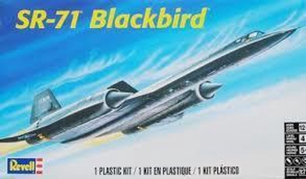 Model Set Lockheed SR-71 Blackbird - Kits maquettes tout inclus - Maquettes