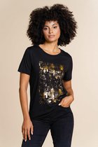 Geisha T-shirt T Shirt Skyline 12917 46 Black Dames Maat - S