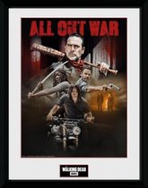 poster in lijst The Walking Dead seizoen 8 30 x 40 cm