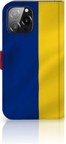 GSM Hoesje iPhone 13 Pro Max Bookcase Roemenië