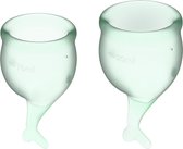 Feel Secure Menstrual Cup - Light green - Feminine Hygiene Products