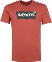 Levi's - T-Shirt Batwing Graphic Logo Rood - M - Modern-fit