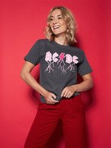 T-shirt ACDC pastel - Dark grey (M)