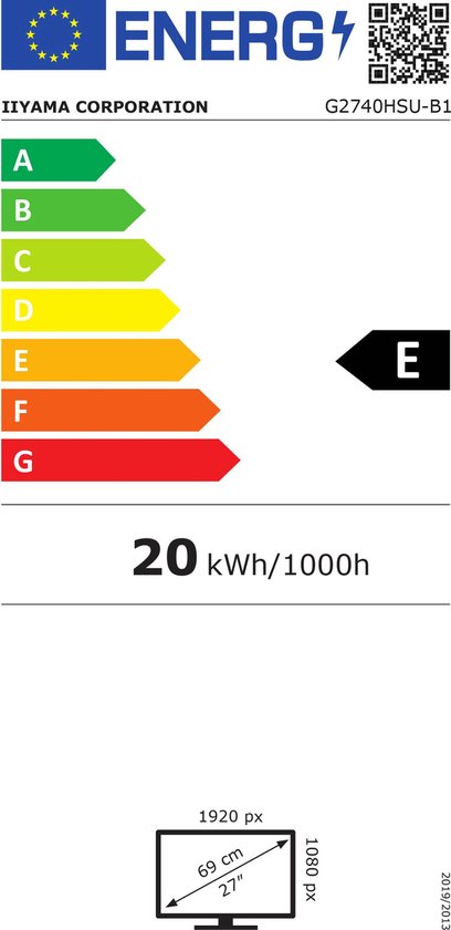 iiyama G-MASTER G2730HSU-B1 27 LED Full HD 1 ms Noir