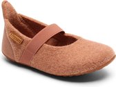 Bisgaard - Pantoffels voor baby's - Basic wool - Roos - maat 28EU