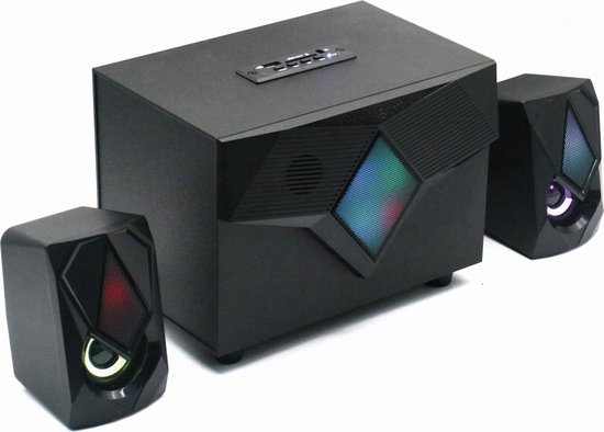 Ewent Speakerset - Speakers voor PC met Bluetooth, FM en | bol.com