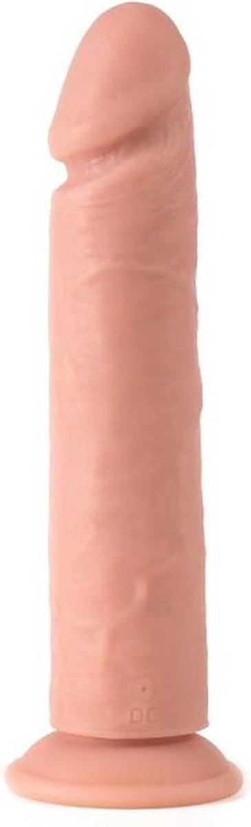 Goedkoopste Virgite - Vibrerende Dildo Met Afstandsbediening 26.5 x 8 cm - Lichte Huidskleur