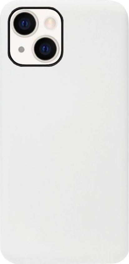 Coque arrière en Siliconen ADEL pour iPhone 13 Mini - Wit