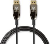 Actieve Optische DisplayPort-Kabel | DisplayPort 1.4 | DisplayPort Male | DisplayPort Male | 32.4 Gbps | 5.00 m | Rond | PVC | Zwart | Gift Box