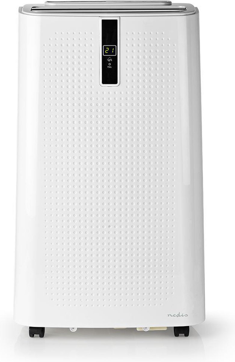 Nedis Mobiele Airconditioner | 9000 BTU | 80 mÂł | 3 Snelheden | Afstandsbediening | Uitschakeltimer | Wit