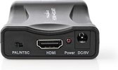 Convertisseur Nedis HDMI™ | Entrée HDMI™ | Femelle péritel | 1 voie | 1080p | 1,2 Gbit/s | ABS | Noir