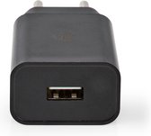 Nedis Oplader | 1x 2,4 A A | Outputs: 1 | USB-A | Geen Kabel Inbegrepen | 12 W | Single Voltage Output