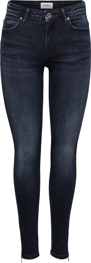 Only Jeans Onlkendell Life Reg Sk Ankle Tai865 15209349 Dark Blue Denim Dames Maat - W25 X L30