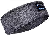 Garpex® Slaap Koptelefoon met Bluetooth - Slaapmasker met Bluetooth - Hardloop Hoofdband met Ingebouwde Bluetooth Speakers - Grijs