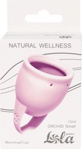 Menstruatiecup - 1 stuks (15 ML) - Medisch silicone - tot 12 uur bescherming - Maat S - Natural Wellness - Orchid - Lavendel