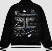 JORCUSTOM Artist Varsity Jacket - Black - Volwassenen - Maat XL
