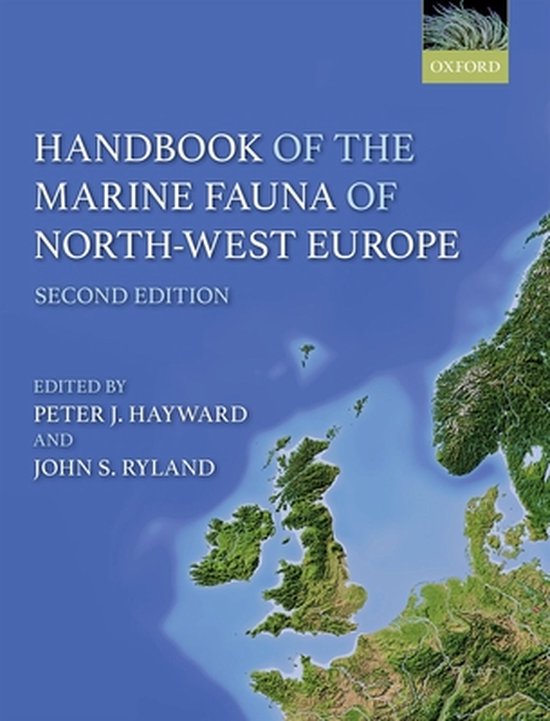 Manuel de la faune marine du nord-ouest de l'Europe, deuxième édition, avec une carte de la région.