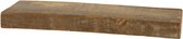 Wandplank - plank gerecycled hout 40x12x3cm - natural - 40x12x3