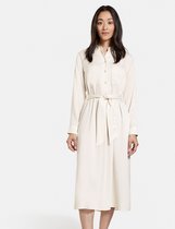 GERRY WEBER Dames Blousejurk met zachte glans Ivory-46