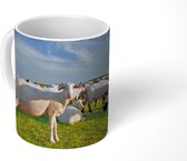 Mok - Schapen - Wit - Wol - 350 ML - Beker
