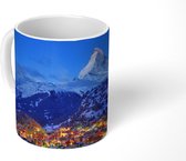 Mok - Zonsopgang boven Zwitserse Matterhorn in Zermatt - 350 ML - Beker