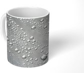 Mok - Metaal - Water - Grijs - Mokken - 350 ML - Beker - Uitdeelcadeautjes