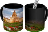 Magische Mok - Foto op Warmte Mok - Austin - Bloem - Wolken - 350 ML