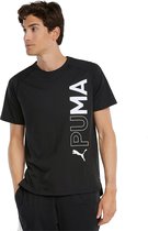 Puma Train Sportshirt Zwart/Wit Heren - Maat S