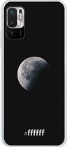 6F hoesje - geschikt voor Xiaomi Redmi Note 10 5G -  Transparant TPU Case - Moon Night #ffffff