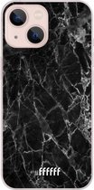 6F hoesje - geschikt voor iPhone 13 Mini -  Transparant TPU Case - Shattered Marble #ffffff