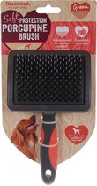 Slickerborstel grof - large 18,5x11,5x2,5 cm - 1 stuks