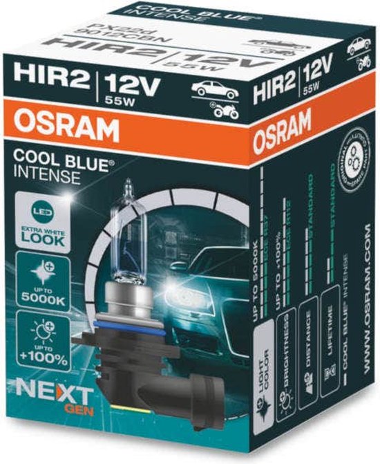 Osram Cool Blue Intense Next Gen HiR2-9012 9012CBN enkele lamp