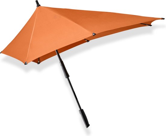Senz Parapluie / Parapluie Tempête Pliable - Parapluie Storm Bâton XXL - Zwart