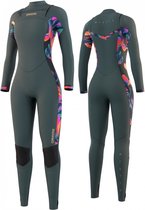 Mystic Dames Wetsuit Dazzled Fullsuit 5/3mm Double Fzip Women - Dark Leaf M