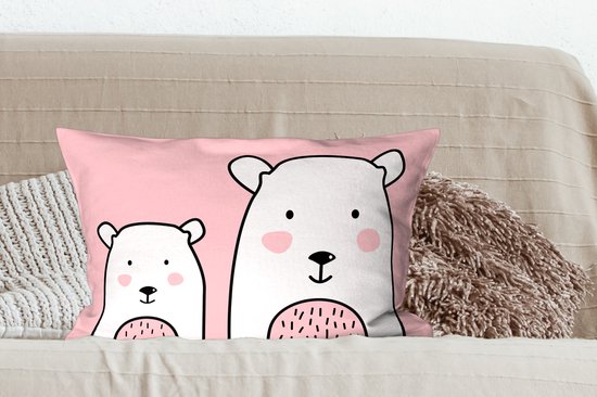 Sierkussen - Ours - Multicolore - 40 Cm X 60 Cm