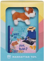 Manhattan Toy Giftset Why So Blue Junior Pluche/karton 2-delig