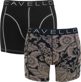 Cavello 2P flower zwart - XL