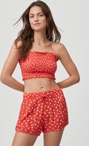 O'Neill Bandeau Women Beach Foundation Red With White Xl - Red With White 100% Viscose Round Neck