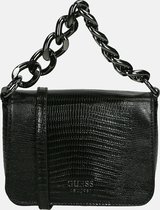 Guess Tullia Mini Crossbody Flap Schoudertassen - Zwart