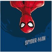 Marvel Kussen Spider-man Junior 40 X 40 Cm Polyester Blauw