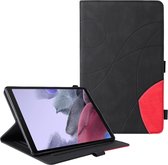 Samsung Galaxy Tab A7 Lite hoes - Perfecte pasvorm - Slaap/Wake functie – Duo Color – Zwart