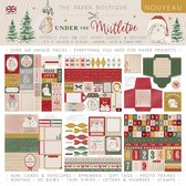 The Paper Boutique Deco Papier - Kerst 2 - 6x6 vellen - 20.3x20.3cm