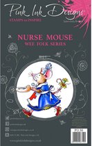 Pink Ink Designs - Clear stamp set Nurse mouse