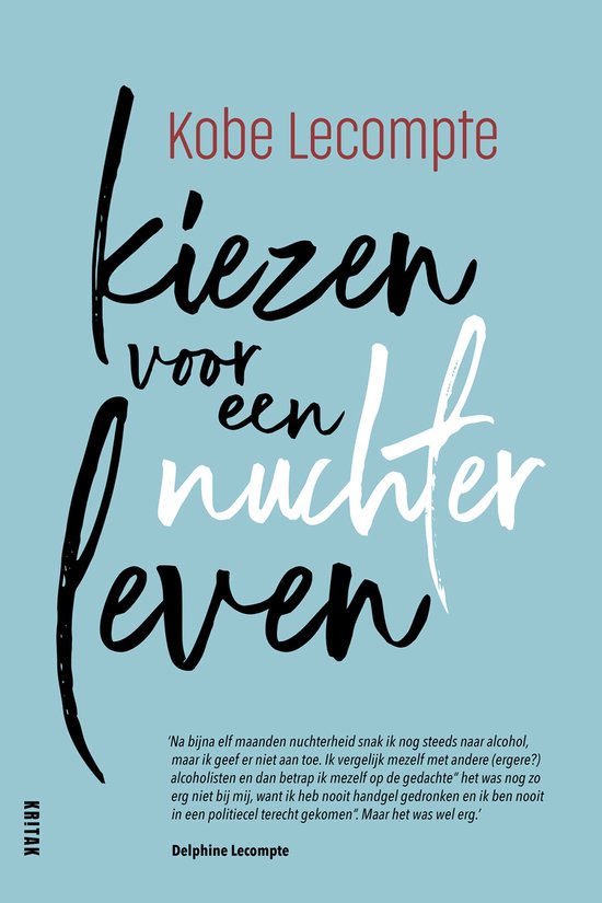Kiezen voor een nuchter leven - cover