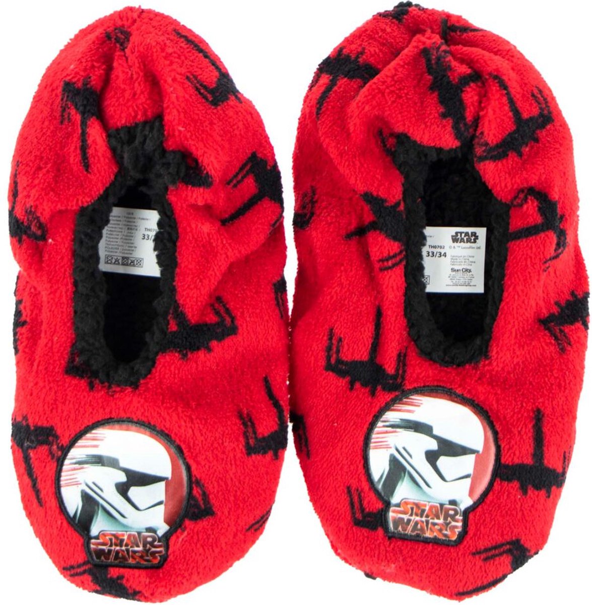 Pantoufles Star Wars - Rouge - Taille 27-28 | bol.