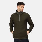 De Regatta Celestin Fleece - outdoortrui - heren - Sherpa - halve rits - Groente