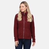 De Regatta Zabelle fleece - outdoortrui - dames - hele rits - Donkerrood